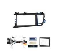 Marco Auto Radio Coche Marco De Fascia para Radio Coche para Kia K5 para Optima 2011-2015 Adaptador Cable Alimentación Arnés Cables Panel 9 Pulgadas (LHD RHD)