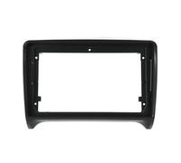 Marco Auto Radio Coche Marco De Salpicadero para Radio Coche para TT MK2 8J 2006 2007 2008 2009-2012 Kit Panel Ajuste Can Dash Cable Opcional para 9 Pulgadas