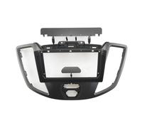 Marco Auto Radio Coche Panel Fascia De Radio Coche 9 Pulgadas para Ford para Transit 2014 + Kit Tablero, Instalación Consola Facia, Placa Adaptadora GPS Biselada
