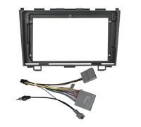 Marco Auto Radio Coche Radio De Coche con Marco Bisel Modelo para CR-V 2006 2007-2012 para Tablero, Kit Panel Cable Único para Principal