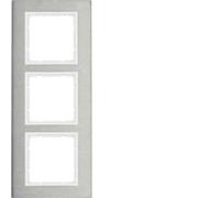 Marco B.7, 3E V, acero inoxidable/blanco polar, mate