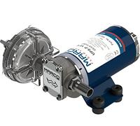 Marco Bomba travaso, 12 V, UP8-P, 12 V, engranajes PTFE, 10 l/min, náutica