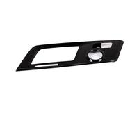 Marco Botón Coche Para Corvette Para C7 Para Z06 2014-2019 ABS Estilo De Coche Engranaje De Control Central Marco Decorativo Pegatina Autopartes(Gloss Black)