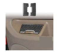 Marco Caja Cambios Automóvil Embellecedor Adhesivo Para Panel De Control De Manija De Bocina De Elevalunas De Fibra De Carbono Para X5 Para E53 2000-2006( Back Door Ashtray)