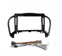 Marco Carcasa para Radio 9 Pulgadas Reproductor MP5 Android, Panel Salpicadero Estéreo para Nissan para Juke 2011-2016 WEFOLCC(Frame Cord)