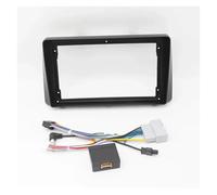 Marco Carcasa para Radio Coche Android Reproductor MP5 Estéreo Unidad Principal 2DIN Panel Salpicadero para Chrysler para Grand Voyager 2014+(Cable Canbus Farme)