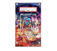 Marco compatible con Mewtwo Ex 125/098 de Pokémon Team Rocket, Destined Rivals, estuche protector de tarjetas de arte extendido Pokémon PSA, compatible con PSA / CGC / TAG