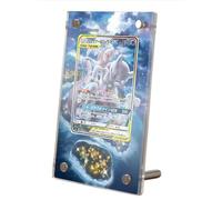 Marco compatible con Pokémon, Mewtwo & Mew GX SM191, promociones, estuche protector de arte extendido