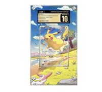 Marco compatible con Pokémon Pikachu 170/151 - Promoción china - Estuche protector de tarjetas de arte extendido Pokémon CGC