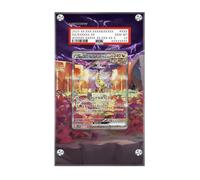 Marco compatible con Pokémon Raging Bolt ex 208/162 - Fuerzas temporales - Estuche protector de tarjetas de arte PSA extendido - TAG - CGC