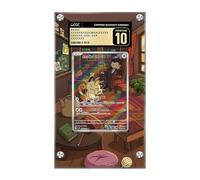 Marco compatible con Pokémon Team Rocket's Meowth - Destined Rivals - Estuche protector de cartas de Pokémon CGC