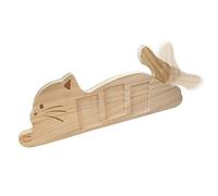 Marco conmemorativo para Mascotas - Portafotos Recuerdo de Madera de 28 x 10 cm, simpático Expositor para Recuerdos de simpatía, pequeño Escritorio y para Estante | Marco