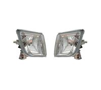 Marco Cromado Parrilla Conjunto Cubierta Faro Antiniebla Para Mazda 6 Para Atenza Sedan 2008 2009 2010(Luces - 1 par)