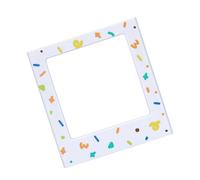 Marco cuadrado con bordes decorativos para instalación de oficina en casa, marco decorativo