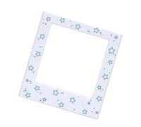 Marco cuadrado con bordes decorativos para instalación de oficina en casa, marco decorativo