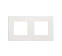 Marco de 2 elementos, características técnicas de la serie, instalación sencilla, uso en proyectos eléctricos y decorativos.