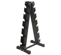Marco De Acero Soporte para Mancuernas,Compacto Rack para Mancuernas ,Casa Gimnasio Soporte para Mancuernas,Bastidor con Mancuernas con Bastidor En A Soporte De Almacenamiento con Mancuernas Bastidor