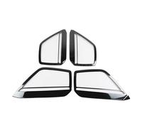 Marco De Altavoz De Audio Puerta Acero Inoxidable Decoración Cubierta Embellecedor Accesorios Interiores De Estilo Automóvil Para A6 C8 2019 2020 FIXCOR(Black)
