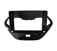 Marco De Audio Coche 9 Pulgadas Panel Navegación GPS Y DVD para Ford para FIGO para Aspire/para Freestyle 2019 POMPOMPUR(Frame-Black)