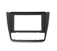 Marco de audio interior del coche Adaptador de marco de Audio for coche, pantalla grande de 9 pulgadas, 2 Din, CD, reproductor de DVD, Kit de marco de Panel de ajuste/apto for BMW 1 serie 2005-2012 Ma