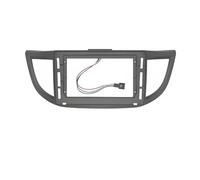 Marco de audio interior del coche Fascia de radio for automóvil de 2 Din/compatible con Honda CRV 2012-2017, panel de instalación de reproductor de audio estéreo automático, kit de tablero, marco, sop