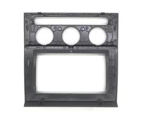Marco de audio interior del coche Kit de marco de radio de coche de 9/10 pulgadas/apto for Volkswagen Touran 2004 2005 2006 2007 2008 Soporte de consola central estéreo for automóvil Bisel embellece
