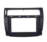 Marco de audio interior del coche Marco de Fascia de placa de Audio estéreo for Radio de coche 2 Din/apto for Citroen C4 Quatre pantalla grande de 9 pulgadas Kit de montaje de Panel de reproductor And