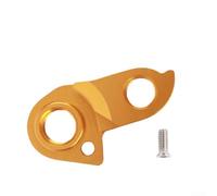 Marco de bicicleta Desviador Percha CNC Aluminio Para Xds Rs450 Gt350 Rf500c Ad500 Modelos Diseño Eje Pasante Negro (Dorado)