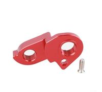 Marco de bicicleta Desviador Percha CNC Aluminio Para Xds Rs450 Gt350 Rf500c Ad500 Modelos Thru Axle Design Negro (Rojo)