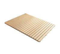 Marco de cama plegable con diseño de listones enrollables, soporte para la cintura, marco de futón tatami para una comodidad minimalista en la habitación de invitados