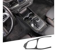 Marco de cambio de marchas de fibra de carbono suave para B-M-W Serie 1 Serie 2 F40 F44 2020-2023 Panel de control central de coche, decoración de marco de coche, accesorios de coche (fibra de