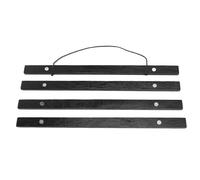 Marco de colgador de póster magnético marco magnet de madera elegante para obras de arte lienzo de impresión colgante (30 cm)