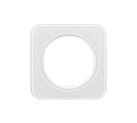 Marco de cristal individual Berker R.1 blanco 10112109