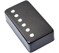 Marco de cubierta de latón de alta calidad de 50 mm, parte inferior curvada, carcasa humbucker para accesorios de actualización de guitarra, dorado y negro (52 mm)