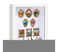 Marco de de Sombra, Estuche de Museo de Silueta de Recuerdo de Memoria Familiar | Marco de Fotos Shadow Box - para Familiares, Amigos, cumpleaños, Vacaciones, inauguración de la casa