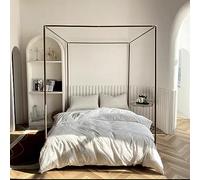 Marco de dosel para cama, elegante mosquitero y postes decorativos para decoración elegante de dormitorio y protección contra insectos