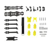 Marco de drones de yizisecce FPV Racing, marco profesional de fibra de carbono de 225 mm de fibra de carbono para accesorios de drones RC, diseño liviano, alta resistencia, (Amarillo)