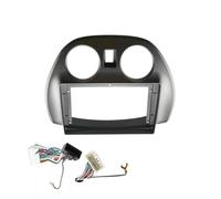Marco De DVD 9 Pulgadas para Coche Panel De Salpicadero Reproductor De Radio Pantalla Multimedia para Mitsubishi para Eclipse para Spyder 2005-2012 QAQMHVCVB(Frame Cable Set)