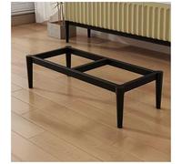 Marco de escritorio de metal de 5.9 pulgadas, versátil base de mesa de café, mueble de TV, sofá, soporte de mesa lateral, ideal para baño, cocina, zapateros y escritorios