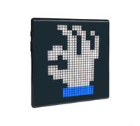 Marco de exhibición LED Pixel Art, 32 x 32 cm, reloj digital, marco de fotos, decoración del hogar, proyecto creativo, colores vibrantes, multifuncional (64 x 64 píxeles)