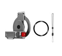 Marco de expansión magnético para DJI Pocket 3/Pocket 4 con soporte para teléfono, jaula de cámara de aleación de aluminio con 17 imanes, zapata fría y rosca de 0.25 pulgadas, equipo de vlog para