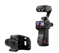 Marco de Expansión Multifunción para Insta360 Luna Ultra, Soporte de Doble Zapata de Liberación Rápida, Jaula para Cámara Ligera de 11 g con Espuma Resistente al Viento, Accesorios para Vlogs