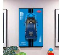 Marco de exposición para Lego Technic / F1 Racing Car Mural 80 x 50 cm, objeto de colección para soporte de coche para Lego Car modle (sin modelo) (42083)