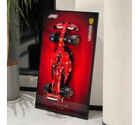 Marco de exposición para LEGO Technic Ferrari SF-24 F1 Racing Car, Cuadro de pared de 75x45 cm para soporte de coche para LEGO 42207 (sin modelo)
