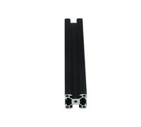 Marco De Extrusión Perfil Aluminio Con Ranura 2020 V, Color Negro, 100mm-1200mm, Lineal Anodizado for Piezas Impresora 3D CNC, 1 Uds(300mm)
