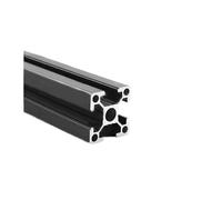 Marco de extrusión perfiles aluminio con ranura en V, color plateado, 100-1000mm, estándar for máquina grabado láser CNC, 2 uds(600mm)