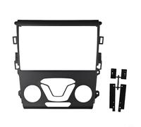 Marco de fascia estéreo de coche, radio de 2 DIN para panel de salpicadero compatible con Ford Fusion para MONDEO 2013-2018 Facia Trim Surround Adaptador de instalación