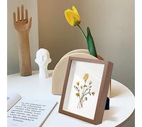 Marco de fotos 3D 15 x 20 cm de madera para rellenar 3D con cristal para colgar en la pared o en el escritorio regalo de recuerdo familiar