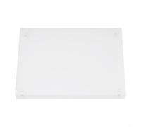 Marco de fotos acrílico grueso con imán para una exhibición segura, muestra tus recuerdos en acrílico transparente para cualquier ocasión (12,8 x 17,8 cm)