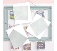 Marco de fotos acrílico transparente, soporte magnético para fotos, soporte de exhibición de acrílico, marco de fotos de mesa, marco de retrato horizontal, soporte de fotos de escritorio (12,8 x 17,8